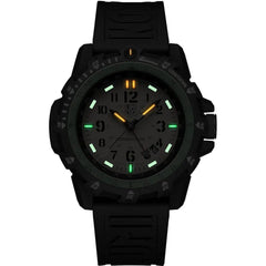 Black Resin Sport Watch