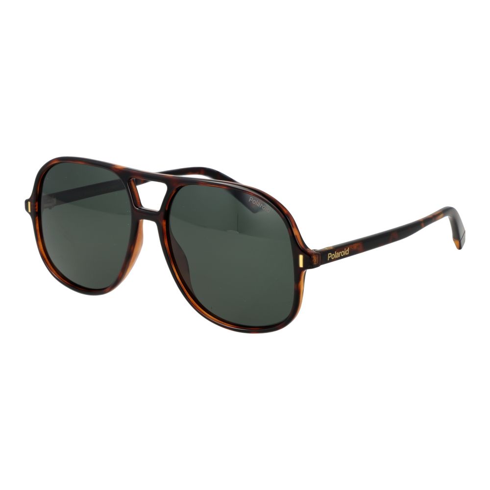 Brown Polycarbonate Sunglasses
