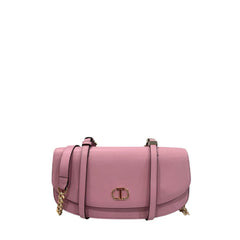 Pink PU Women Shoulder Bag