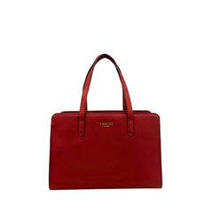 Red PU Women Shoulder Bag