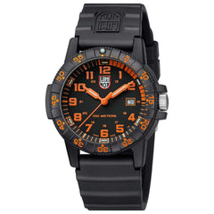 Black Resin Sport Watch
