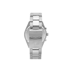 Gray Stainless Steel Dress Watch