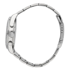 Gray Stainless Steel Dress Watch