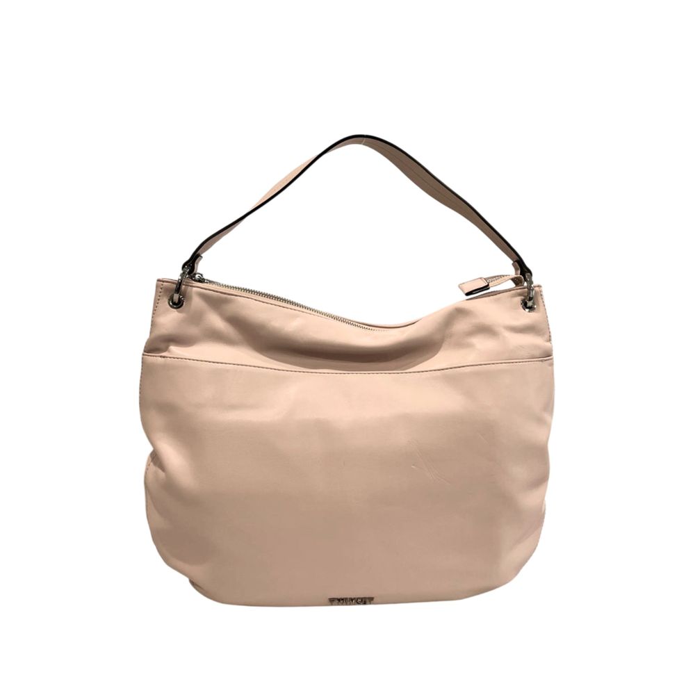Pink PU Women Shoulder Bag