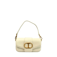 White Polyethylene Clutch Bag