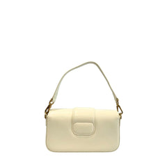 White Polyethylene Clutch Bag