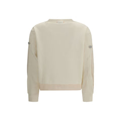Beige Polyester Sweatshirt