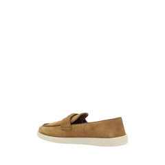 حذاء بوس توروس من جلد العجل البني