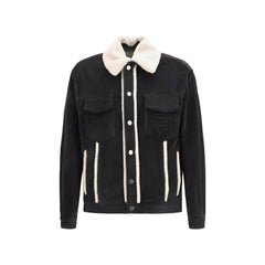 Brown Cotton Denim Jacket