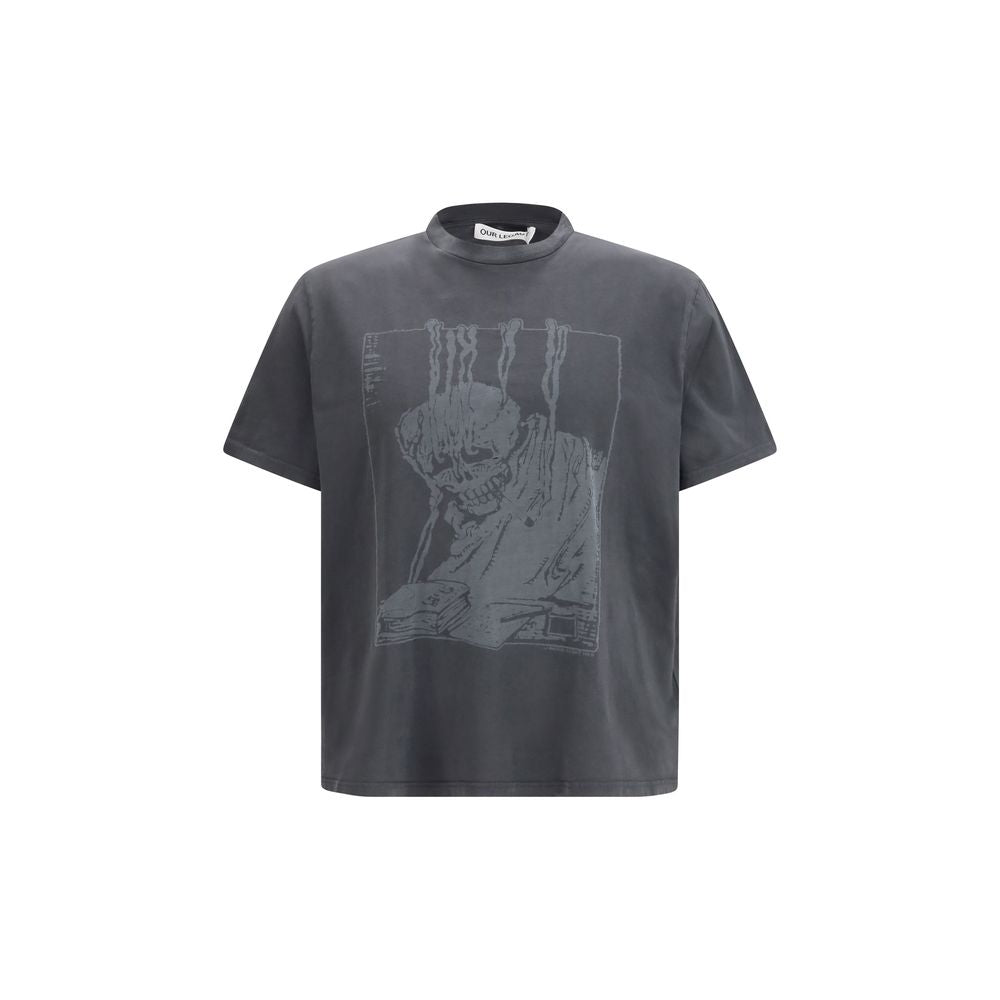 Gray Cotton T-Shirt