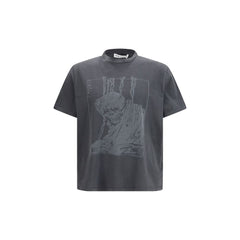 Gray Cotton T-Shirt