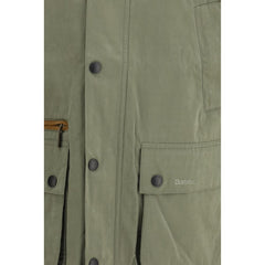 Bicolor Cotton Biker Jacket