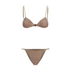 Brown Viscose Bikini