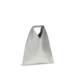 Silver Polyethylene Handbag