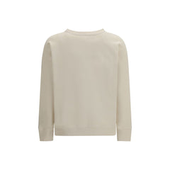 Beige Cotton Sweatshirt