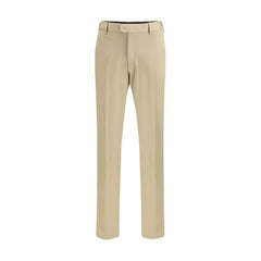 Bicolor Cotton Chino Pants