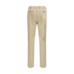 Bicolor Cotton Chino Pants