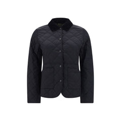 Black Polyester Coat