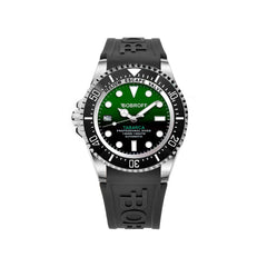 Black Rubber Sport Watch