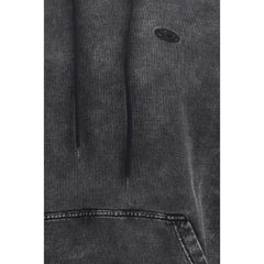 Black Cotton Sweatshirt