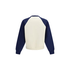 White Cotton Sweatshirt