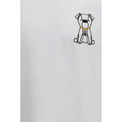 تي شيرت قطن أبيض