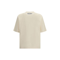 Beige Cotton T-Shirt