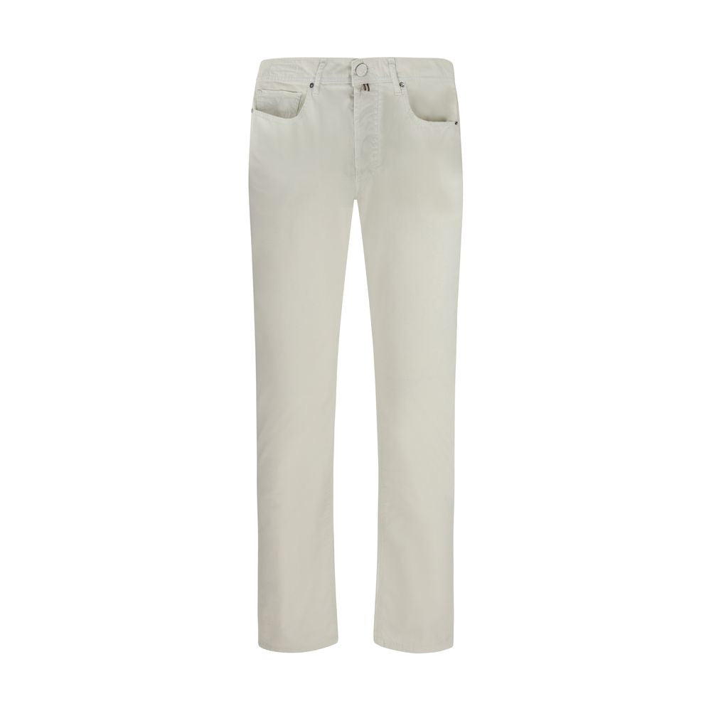 White Cotton Pants