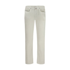 White Cotton Pants