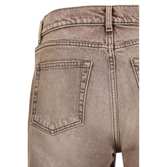 Multicolor Cotton Bootcut Jeans