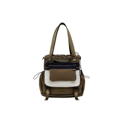 Green Polyester Backpack