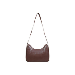 Brown Artificial Leather Handbag