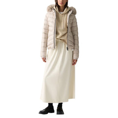 Beige Polyamide Coat
