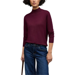 Bordeaux Viscose Sweatshirt
