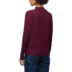 Bordeaux Viscose Sweatshirt