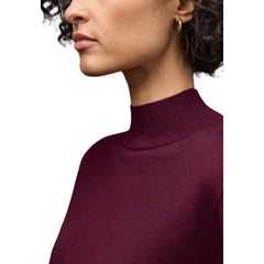 Bordeaux Viscose Sweatshirt