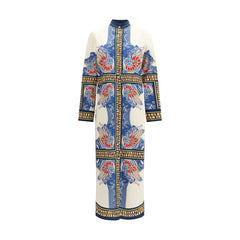 فستان كاجوال قطني متعدد الألوان