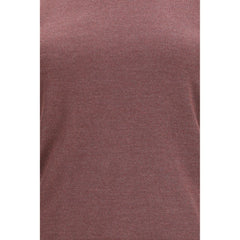 Bordeaux Cashmere Sleeveles T-Shirt