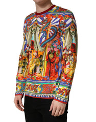 Multicolor Teatro Dei Pupi Men Long Sleeves  T-shirt