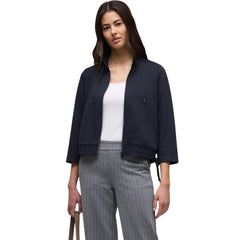 Blue Polyester Sweatshirt