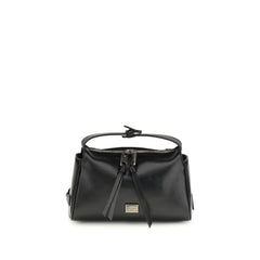 Black Calf Leather Bos Taurus Handbag