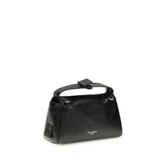 Black Calf Leather Bos Taurus Handbag