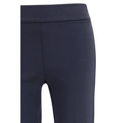 Blue Polyamide Casual Pants