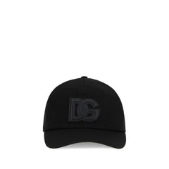 Black Cotton Cap (Baseball Hat)