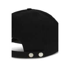 Black Cotton Cap (Baseball Hat)