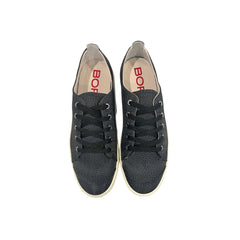 Black Textile Women Sneaker