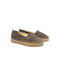 Beige Textile Women Platform Sandal