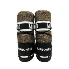 Beige Textile Women Boot