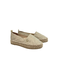 Bicolor Fabric Sandal