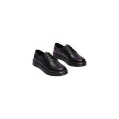 Black Leather Oxfords And Derbies